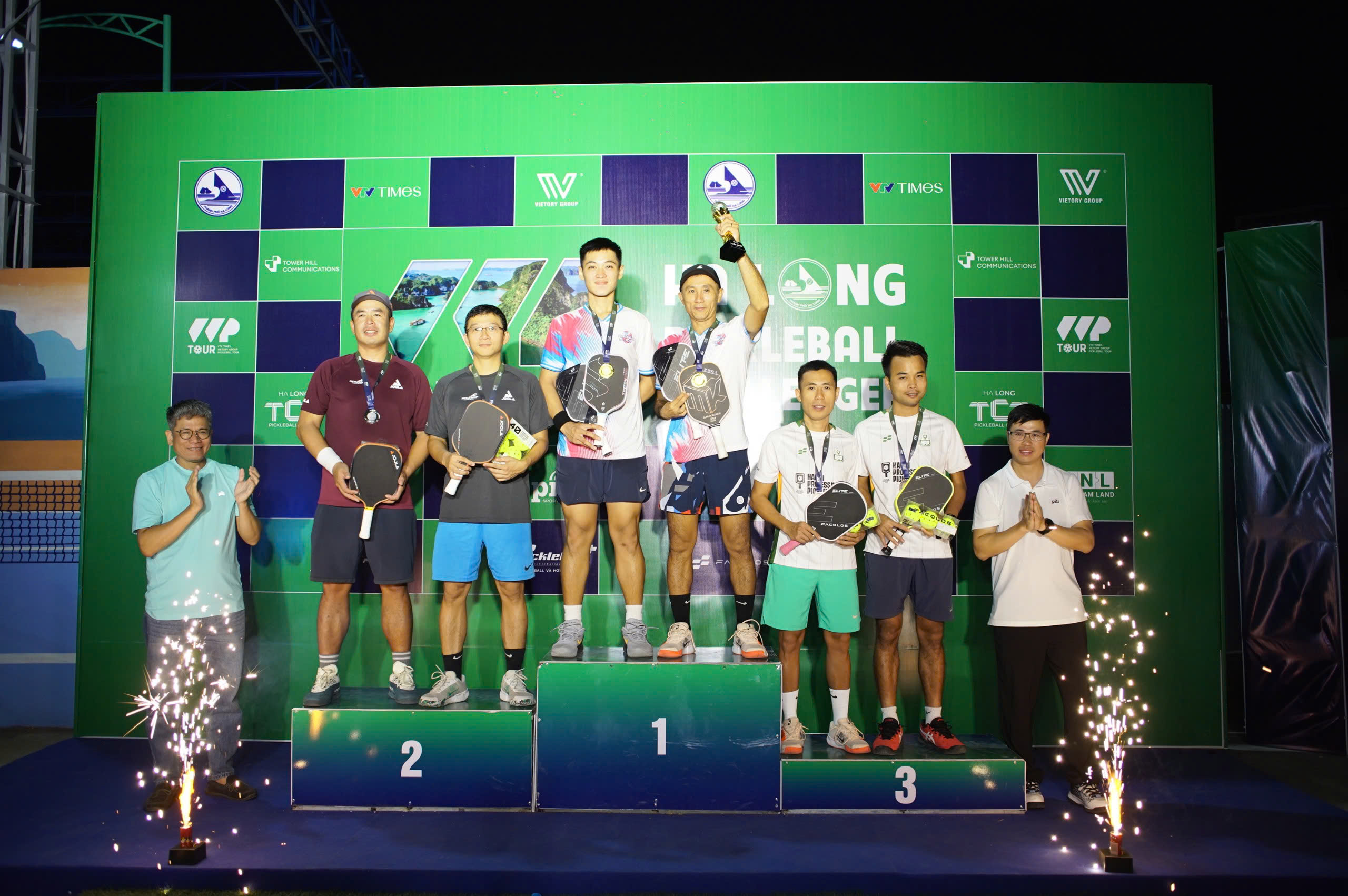 Giải Hạ Long Pickleball Challenger khép lại thành công, Kiên Nam Land là nhà đồng hành quan trọng trong hành trình 700 trận đấu