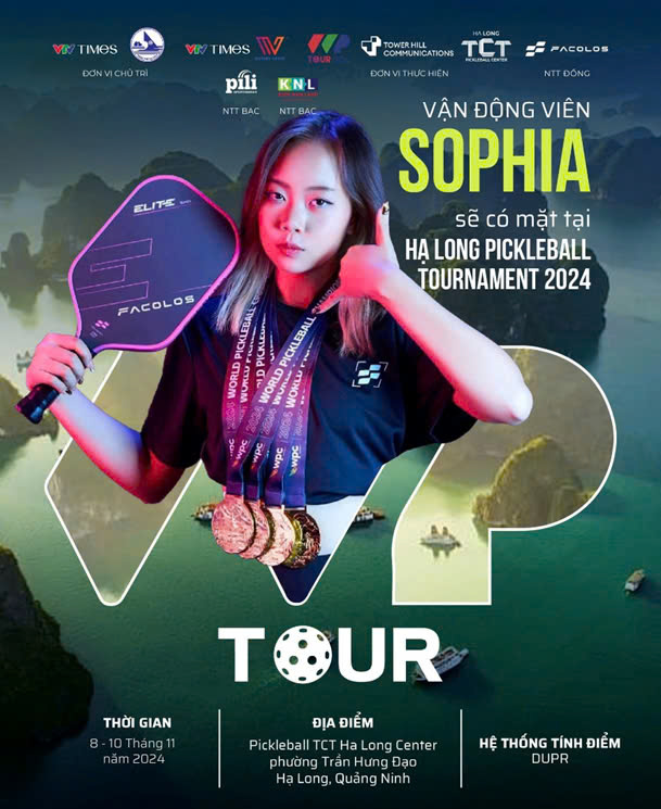 HẠ LONG PICKLEBALL CHALLENGER 2024: SÂN CHƠI ĐẲNG CẤP THU HÚT HƠN 300 VẬN ĐỘNG VIÊN VÀ CÁC NGÔI SAO THỂ THAO HÀNG ĐẦU