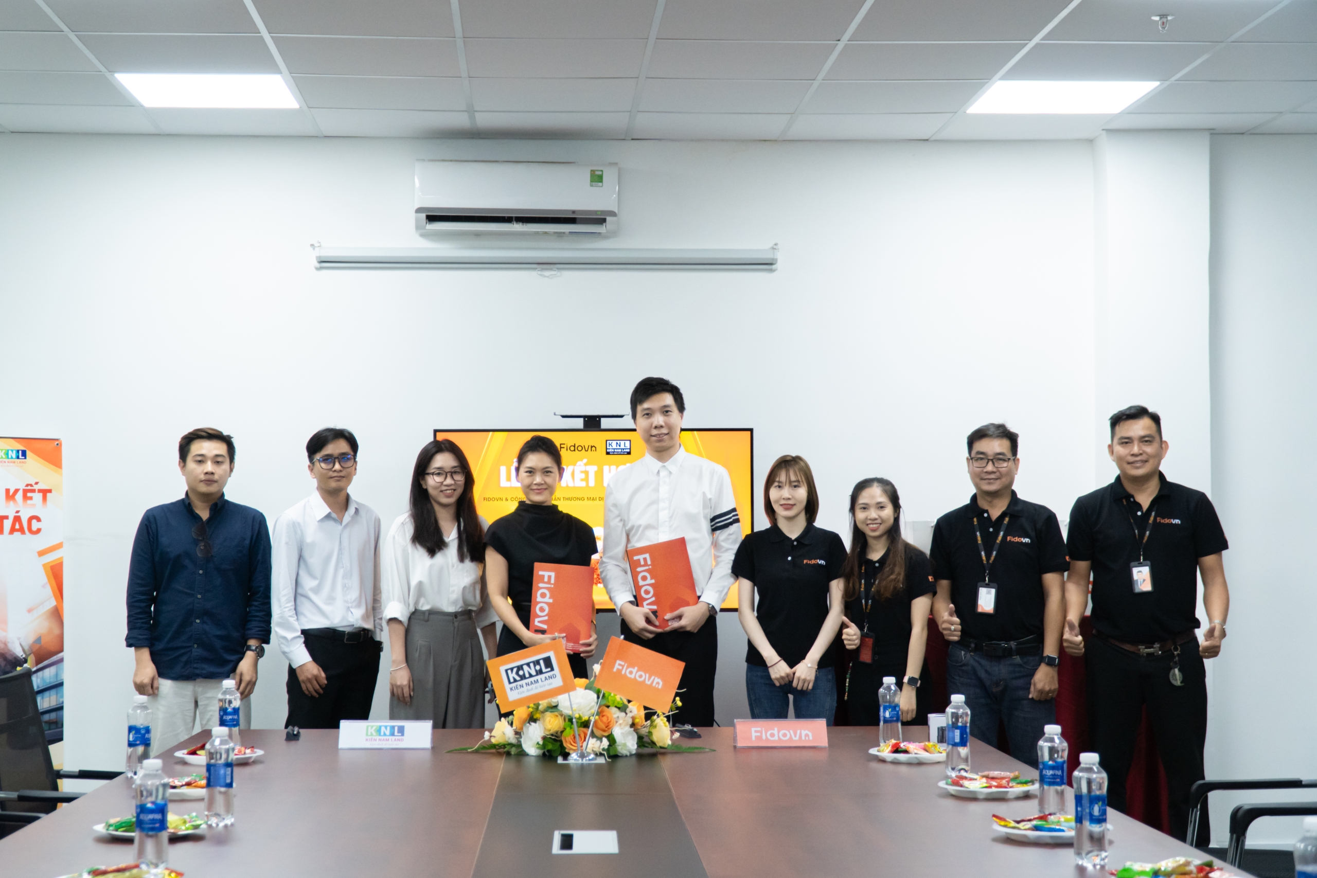 Kiên Nam Land ký kết hợp tác cùng Fidovn- Nâng cao trải nghiệm khách hàng mua nhà